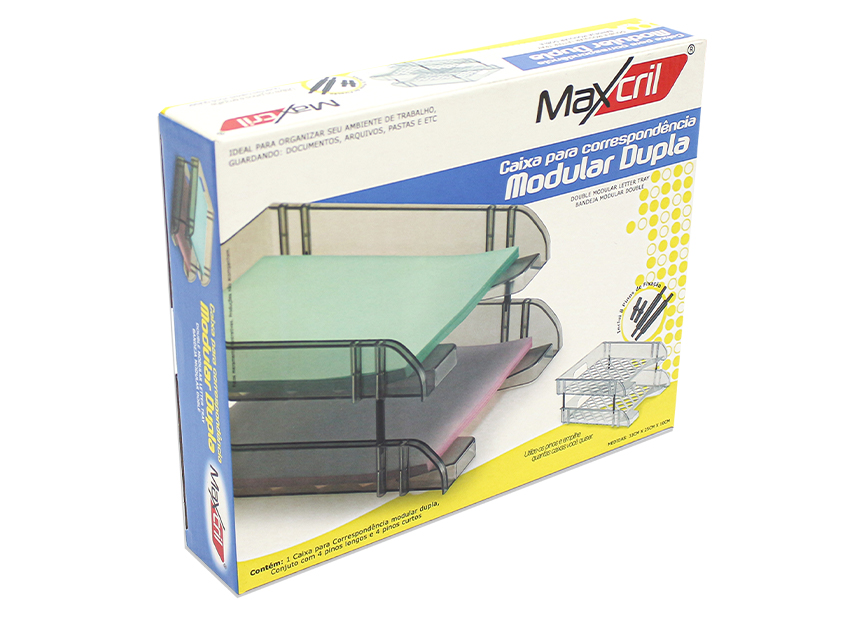 CAIXA PARA CORRESPONDêNCIA MODULAR DUPLA