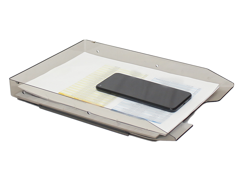 CAIXA DE CORRESPONDêNCIA INDIVIDUAL SLIM FUMê SELADA