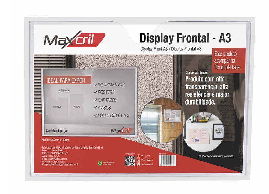 DISPLAY FRONTAL - A3
