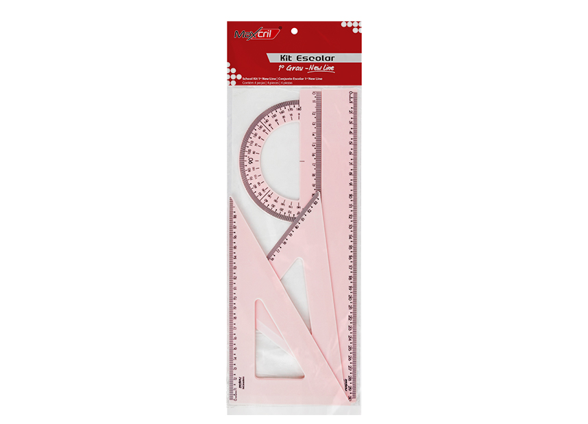 KIT ESCOLAR NEW LINE PASTEL - 1º GRAU