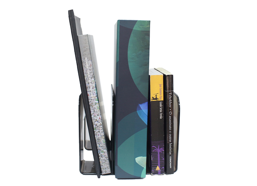 ORGANIZADOR DE LIVROS STANDARD FUMê SELADO