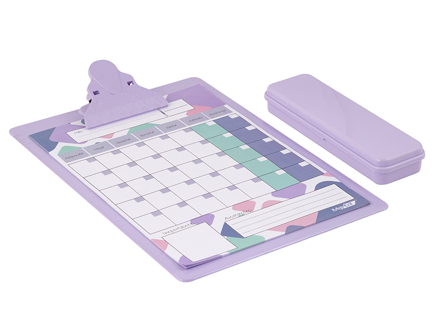 PRANCHETA PLANNER LILÁS PASTEL