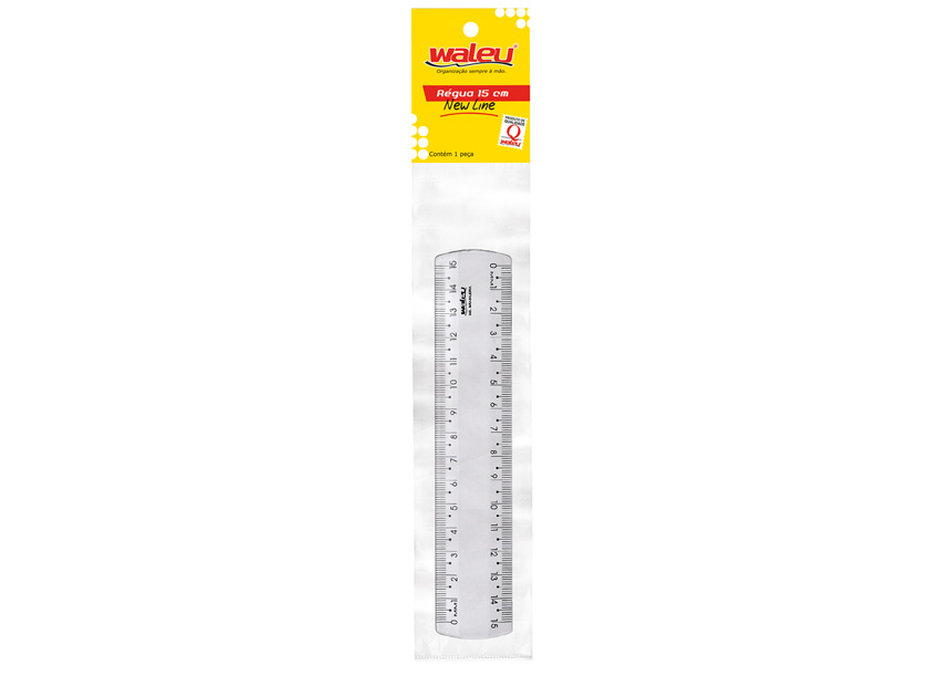 RéGUA NEW LINE 15CM