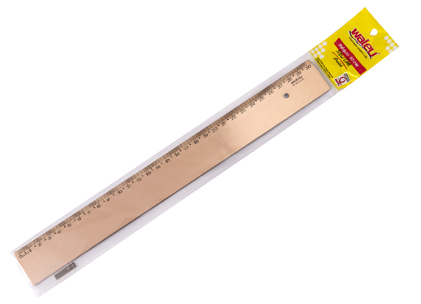 REGUA 30CM - NEW LINE COBRE METALIZADA