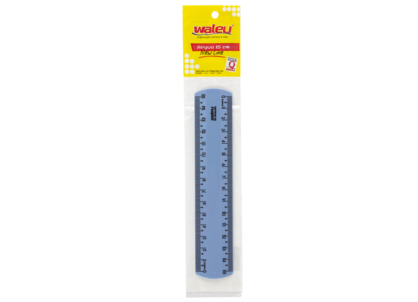 RÉGUA NEW LINE 15CM