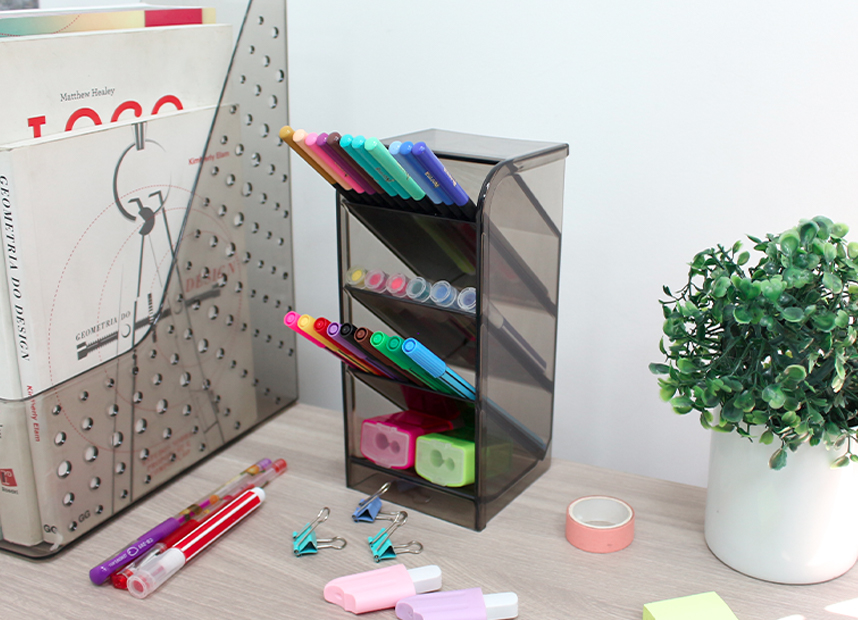 ORGANIZADOR DIAGONAL FUME SELADO