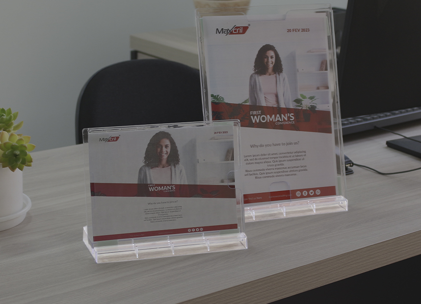 SUPORTE PARA DISPLAY A4 E A5
