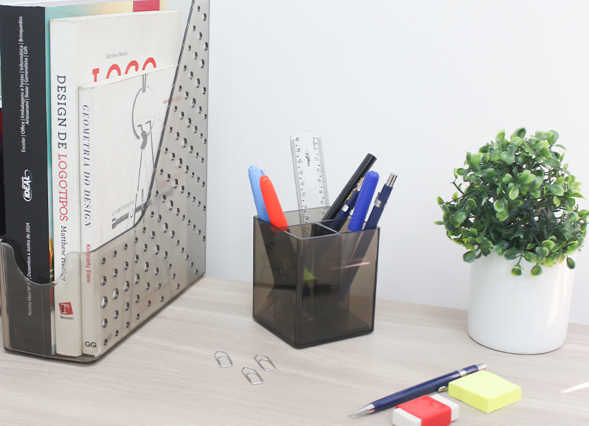 ORGANIZADOR MODULAR COM DIVISóRIA FUMê SELADO