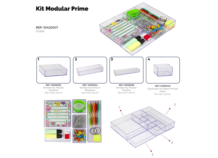 KIT MODULAR PRIME CRISTAL